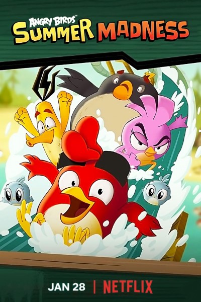 Download Netflix Angry Birds Summer Madness (2022) Season 3 Dual Audio