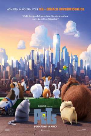 Download The Secret Life of Pets (2016) Dual Audio